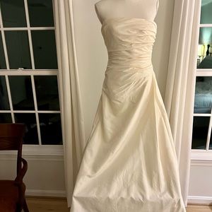Carmen Marc Volvo strapless gown